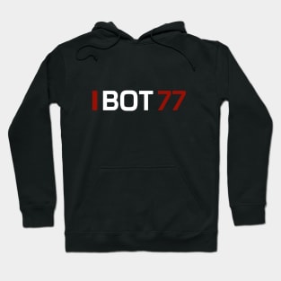 BOT 77 Design - White Text. Hoodie